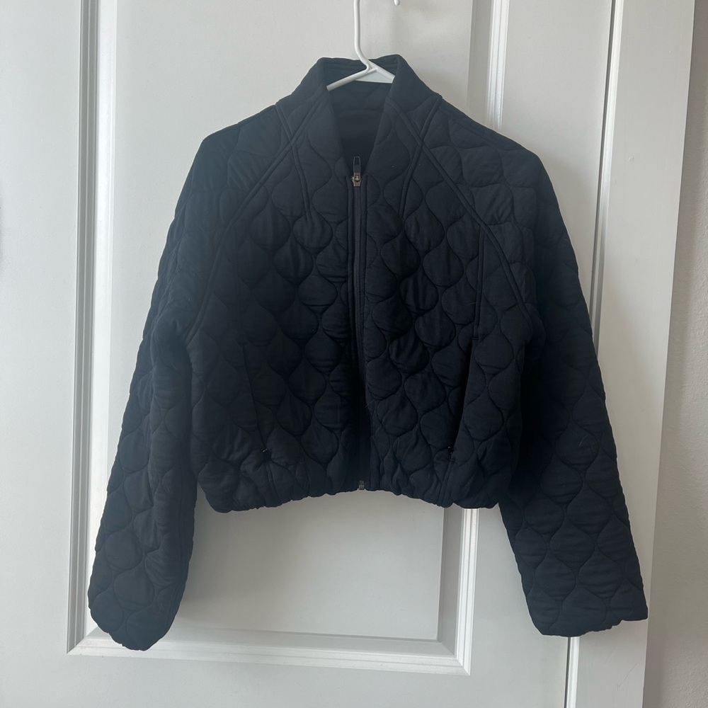 Lululemon Quilted Bomber Jacket